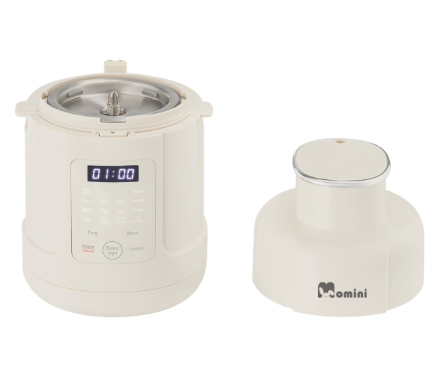 MOMINI Robot kuchenny KiddoChef 10w1 ze szklaną misą - 1572362 - zdjęcie 2